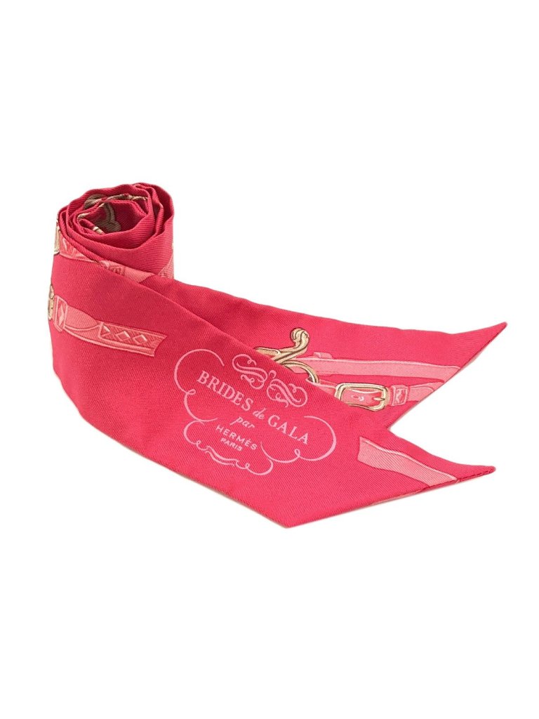 Hermes Twilly Scarf Silk